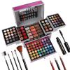 All in One Makeup Gift Set for Women Girls Full Kit, Includes Eyeshadow, Lipstick, Concealer, Highlighter, Eyebrow Powder, Blush, Contour, Lip Liners, Eyeliner, Brushes (Cerise) view 1