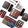 All in One Makeup Gift Set for Women Girls Full Kit, Includes Eyeshadow, Lipstick, Concealer, Highlighter, Eyebrow Powder, Blush, Contour, Lip Liners, Eyeliner, Brushes (Cerise) view 2