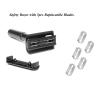 Adjustable Safety Razor Shaving Kit 4PCS | Double Edge Razor | Synthetic Shaving Brush | Stainless Steel Shaving Soap Bowl | Shave Soap | Include 5pcs Razor Blades. view 2
