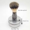 Adjustable Safety Razor Shaving Kit 4PCS | Double Edge Razor | Synthetic Shaving Brush | Stainless Steel Shaving Soap Bowl | Shave Soap | Include 5pcs Razor Blades. view 3
