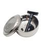 Adjustable Safety Razor Shaving Kit 4PCS | Double Edge Razor | Synthetic Shaving Brush | Stainless Steel Shaving Soap Bowl | Shave Soap | Include 5pcs Razor Blades. view 4