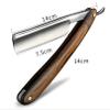 Ralsko Best Straight Razor - Vintage, Silver, Stainless Steel & Wood, Men's Straight Razor, Close Shave, Great Gift view 2