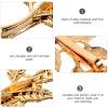FOMIYES 8pcs Elegant Leaf Shape Hair Clips Bridal Hair Accessories for Women Decorative Bobby for Weddings Parties and Everyday Use for Brides and Gifting view 2