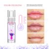 Spdoo Flower Lip Oil, Hydrating Lip Glow Oil, pH Color Changing Lip Oil, Long Lasting, Transparent, Plumping, Moisturize your lips and Reduce lip lines (#5) view 3