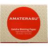 Blotting Paper - Ultra Oil Absorbing Geisha Face Blotting Paper for a Matte Finish - Blotting Paper Sheets from Abaca Leaves - Unclogs Pores & Sets Makeup - 100 Blotting Paper Face Sheets, Amaterasu view 1