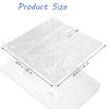 Beard Hair Catcher for Sink, Pack of 40 Disposable Beard Bibs, Shaving Sink Cover, Clear Trimming Catcher, Stop Worrying About Cleaning view 3