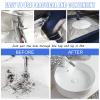 Beard Hair Catcher for Sink, Pack of 40 Disposable Beard Bibs, Shaving Sink Cover, Clear Trimming Catcher, Stop Worrying About Cleaning view 4