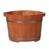 Scpantkend Pedicure Foot Soak Tub Massage Foot Barrel, Volume Smooth Surface Sauna Wooden Bucket Foot Bath Spa Bowl for Feet Stress Relief view 1