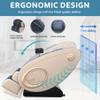 BILITOK Massage Chair Blue-Tooth Connection and Speaker, Recliner with Zero Gravity with Full Body Air Pressure, Easy to Use at Home and in The Office view 4