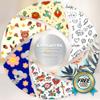 TransOurDream Printable Temporary Tattoo Transfer Paper for Inkjet & Laserjet Printer (A+B per Set, 10 Sets, 8.5X11'') DIY Personalized Tattoo Paper for Skin (TOD-TAT-1-10) view 3