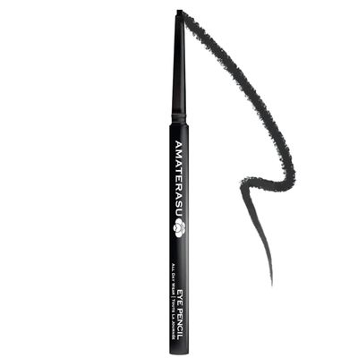 Amaterasu Eye Pencil - 24 Hour, Smudgeproof Black Make Up Pencil - Waterproof & Humidity Resistant Lash & Waterline Eyeliner Pencil - Smooth Application, Clean & Vegan Pencil Eyeliner