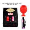 Lip Plumper Device+Lip Plumper Gloss Set,Fish Shape Lip Plumping Tool Kit,Lip Enhancer Chemical Way+Physical Way Natural Pout Mouth Tool Lip Care Serum Lip Balm Sexy Big Lip Moisturizing Lip Plumping view 4
