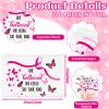 100 Pieces Breast Cancer Awareness Makeup Bags Bulk Pink Ribbon Cosmetic Pouches Breast Cancer Survivor Gifts for Woman Girls Multi Purpose Zipper Eva Waterproof Toiletry Pouch Bags (Novelty Style) view 2