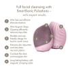GESKE SmartAppGuided Sonic Facial Brush 5 in 1 | Vibrating Electric Facial Cleansing Brush | Soft Silicone Brush | Professional Facial Cleanser | Skin Cleanser & Exfoliator | Face Massager view 2