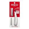 RED by Kiss Stainless Steel Hair Saper, Shaving Razor Blades Edge Trimmer Hair Removers for Men, Blades Hair Shaver (Hair Shaper with Guides) view 2