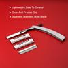 RED by Kiss Stainless Steel Hair Saper, Shaving Razor Blades Edge Trimmer Hair Removers for Men, Blades Hair Shaver (Hair Shaper with Guides) view 4