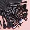e.l.f. Ultimate Makeup Brush Set & Travel Roll, 17-Piece Brush Kit, Brushes For Eyeshadow, Foundation, Powder, Concealer & more, Vegan & Cruelty-Free view 3