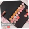 Beaupretty Empty Eyeshadow Tray Portable Multi-function Makeup Storage Plate for Travel and Home Use for Organizing Blushers and Eyeshadows Compact Design view 3