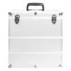 FAMIROSA Make-up Case 14.6"x9.4"x15.7" Silver Aluminum,Weight:7.01lbs,91839 view 3