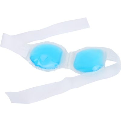 1 Pcs Eye Pack, Cooling Eye Ice Pack,Reusable Cooling Ice Pack for Puffy Eyes, Dark Circles, Headaches, Migraine, Stress Relief (Blue)