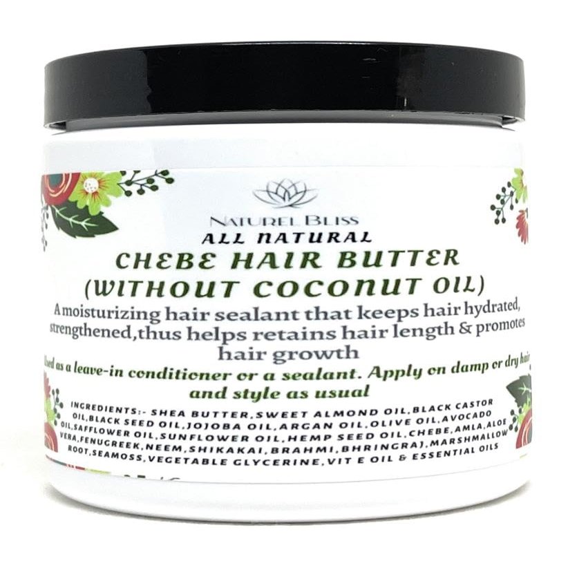 Croton Zambesicus (also know as Chebe powder) Hair Growth Butter(No Coconut Oil)/with Aloe vera/Amla Powder/Jamaican Black Castor Oil/Fenugreek (Unscented)