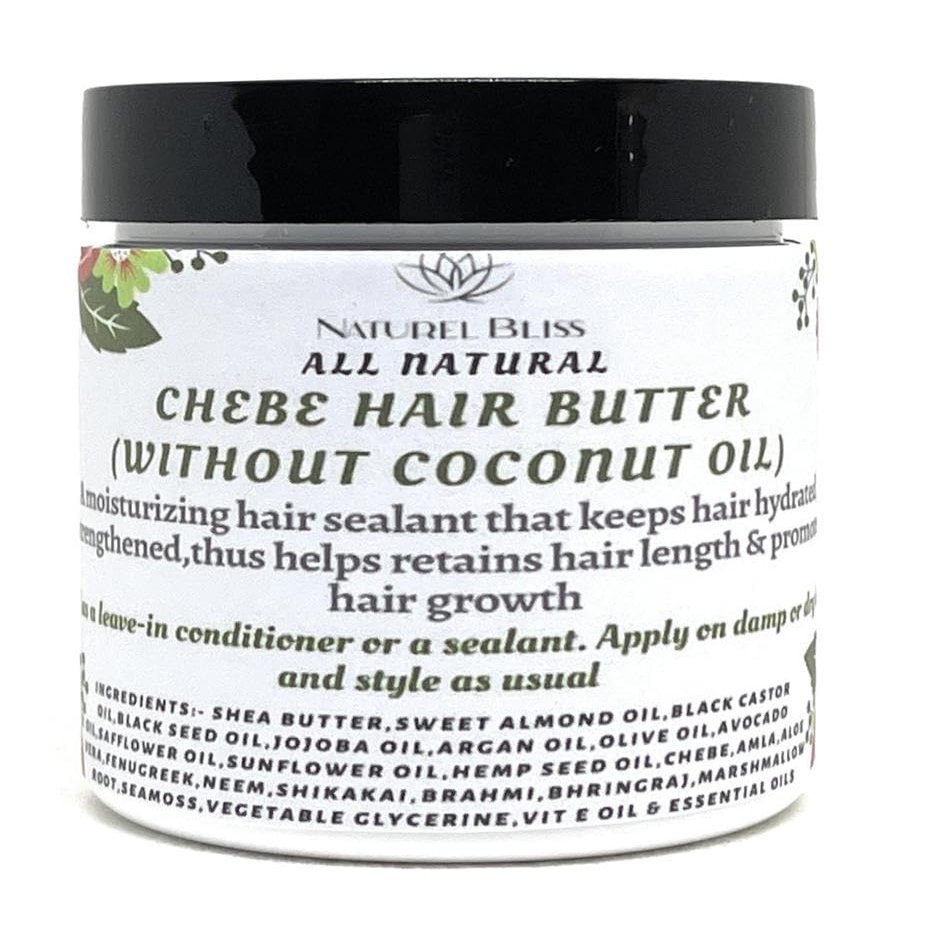 Chebepowder Hair Growth Butter(No Coconut Oil)/Chebepowder with Aloe vera/Amla Powder/Jamaican Black Castor Oil/Fenugreek (Scented, 4 oz)