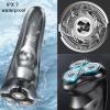 Head Shavers for Bald Men, Electric Shaver For Men's Electric Razor IPX7 Waterproof Beard Trimmer Hair Clipper With LCD Display Smart Shaver Wet-Dry Dual (Color : Shaver 2head) view 4