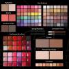 CHARMCODE All in One Makeup Kit, Makeup Kit for Women Full Kit, Make Up Christmas Gift Set for Teen Girls- Eyeshadow Palette,Lip Gloss,Concealer,Highlighter,Blush,Eyeliner,Brow Powder & Contour view 2