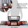 CHARMCODE All in One Makeup Kit, Makeup Kit for Women Full Kit, Make Up Christmas Gift Set for Teen Girls- Eyeshadow Palette,Lip Gloss,Concealer,Highlighter,Blush,Eyeliner,Brow Powder & Contour view 4