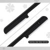 10 Pieces Eyebrow Razor for Women Facial Shaver Razor Brow Shaper Eyebrow Trimmer Dermaplaner Shaping Tool with Cover (Black, White) view 3