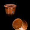 ENWIND Pedicure Foot Spa Oak Foot Bath Barrel, Foot Bath Barrel, Foot Bath Tub, Foot Bath Barrel Pedicure Barrel, Covered Foot Tub Foot Spa Bath Massager view 3
