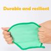2023 New Esponja Saca Mugre Del Cuerpo, Esponjas Saca Mugre, Dead Skin Remover Glove, Body Scrubbing Mitt Bath (Blue+Yellow) view 2