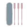 Nose Hair Remover Double-Head Manual 360 Degree Rotating Sharp Unisex Adults Nose Hair Trimming Tool Beauty Care Valentine's Day/Mother's Day/Christmas/Birthday Gifts (Sky Blue-2pcs) view 2