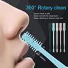 Nose Hair Remover Double-Head Manual 360 Degree Rotating Sharp Unisex Adults Nose Hair Trimming Tool Beauty Care Valentine's Day/Mother's Day/Christmas/Birthday Gifts (Sky Blue-2pcs) view 3
