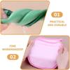2023 New Esponja Saca Mugre Del Cuerpo, Esponjas Saca Mugre, Dead Skin Remover Glove, Body Scrubbing Mitt Bath (Pink+Yellow) view 3