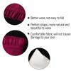 PROCOS Medieval Linen Headband for Women 14th Century Ruffled Fillet Barbette Hair Bandanas Wrap Costume Accessory view 2