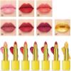 BEUKING Gold Lipstick Velvet Nude Red Pink Lip Tint Non-Smudge High Pigment Not Fade Smooth Long-Lasting Wear Non-Stick Cup Waterproof Matte Lady Lip Gloss for Girl Women Lady Daily Lip Makeup (#5) view 2