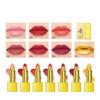 BEUKING Gold Lipstick Velvet Nude Red Pink Lip Tint Non-Smudge High Pigment Not Fade Smooth Long-Lasting Wear Non-Stick Cup Waterproof Matte Lady Lip Gloss for Girl Women Lady Daily Lip Makeup (#1) view 2