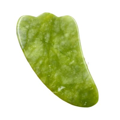 9.5cm Natural Stone GuaSha Jade Facial Beauty Scraping Massage Tools Care Face Gua Sha SPA