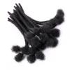 0.2cm 8inch 10 Strands 100% Real Human Hair Dreadlock Extensions For Men/Women Full Head Handmade Permanent Loc Extensions Bundles Can Be Dyed Bleached Curled and Needles view 2