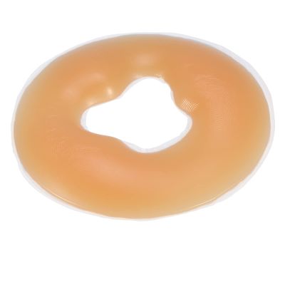Dioche 4 Colors Silicone Face Relax Pillow, Soft Massage Face Relax Pillow, Massager Beauty Skin Care Soft Overlay Face Relax Cushion Pad (Skin Color)