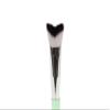 Feels Lash Cleansing Brush Eyelash Extension Shampoo Brush Soft Curved Bristles (Green, 10 Pack) view 2