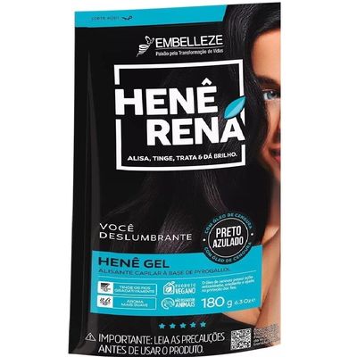 Ren Hen Black Blue EMBELLEZE 180gr x 6