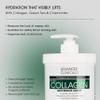 Advanced Clinicals Collagen Cream Body Lotion & Face Moisturizer | Skincare Anti Aging Collagen Lotion For Women, Men, Hand, & Neck Improves Look Of Crepe Skin & Uneven Dry Skin, 16Oz + Travel Size view 2
