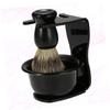 Cabilock Shaving Stand Set Shave Brush Kit Acrylic Stand Soap Bowl Elegant Practical for Tidy Bathroom view 2