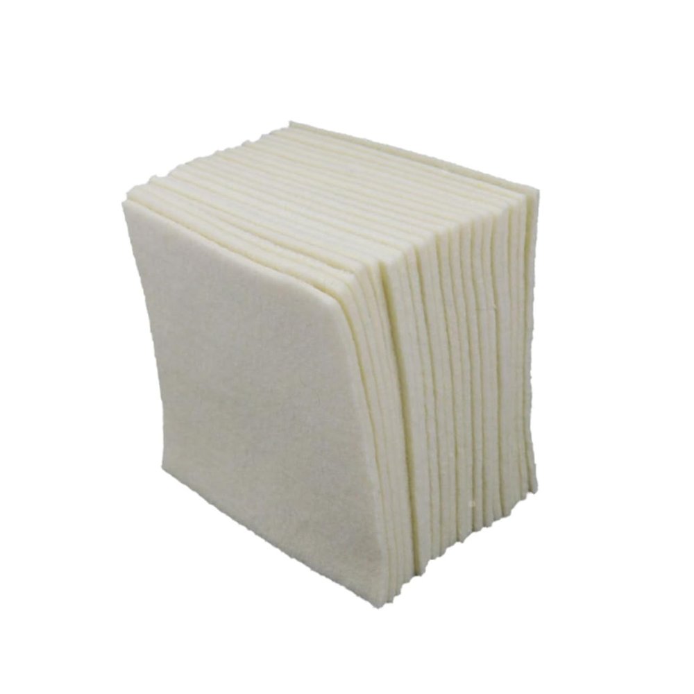 Beaupretty Hairdressing Supplies 20pcs Perm Pads Insulation Cotton Heat Insulation Pad for Women Flat Perm Rod