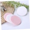 Beaupretty 30pcs Washable Velour Makeup Powder Puff for Foundation Application Single-sided Blending Sponge Random Colors view 2