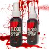 Fusang 2 PCS Fake Blood Spray,Halloween Fake Blood Washable Realistic Special Effects Zombie Vampire Costume Makeup & Dress Up,SFX Makeup Fake Liquid Blood Splatter for Clothes view 1