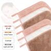 PHOGARY Microfiber Makeup Cloths Washable, 6 Pack Reusable Makeup Eraser Cloth for Face, Erase Your Face Washcloths, Reusable Make Up Remover Cloths for Face Towel - Gentle on Skin (8 x 8in, Brown) view 4