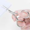 YSJJZRL Sharp Tip/Rounded Eyebrow Scissors Stainless Steel Scissors For Eyebrow, Nose Hair, Mustache, Beard (2 Pcs-Sharp Tip/Rounded) view 4